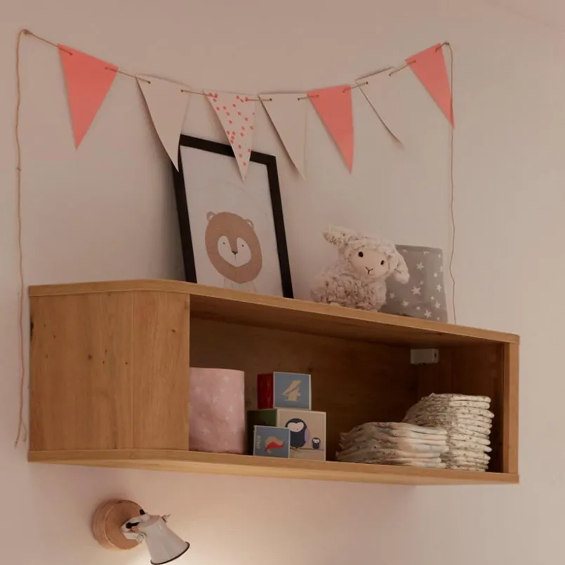 Babyzimmer Schränke & Regale|Babyzimmer Schränke & Regale|Mäusbacher Hängeregal Lilly Asteiche