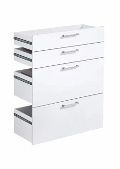 Büroschränke & Regale|Büromöbel-Serien|FMD Hängeregistratur-Set Calvia Weiß