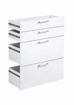 Büroschränke & Regale|Büromöbel-Serien|FMD Hängeregistratur-Set Calvia Weiß