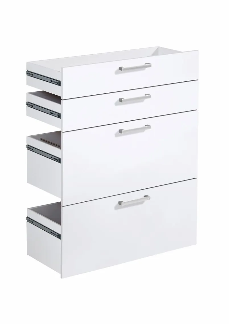 Büroschränke & Regale|Büromöbel-Serien|FMD Hängeregistratur-Set Calvia Weiß