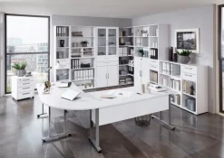 Büroschränke & Regale|Büromöbel-Serien|FMD Hängeregistratur-Set Calvia Weiß