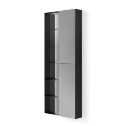 Badschränke| Hängeschrank-Kombination Pixel 06 Grau