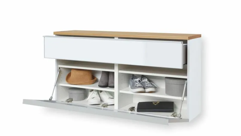 Voss Möbel Schuhschränke-Hängeschuhschrank Gardone Weiß