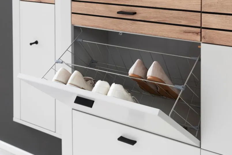 MCA Schuhschränke-Hängeschuhschrank Mantena Weiß
