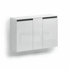Schuhschränke| Hängeschuhschrank Zippo Weiß Hochglanz