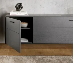 CASEDO Wohnwände & Tv-Lowboards-Hänge-TV-Lowboard Cordoba Anthrazit
