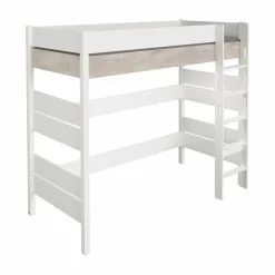 Kinderbetten|Kinderbetten|Paidi Hochbett Kira 90 x 200 cm Eiche-Nautik
