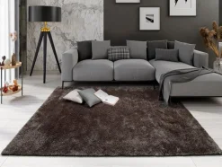 Hochflorteppiche Shaggy|Musterring Hochflorteppich Diego 170 x 240 cm Taupe