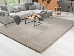 Hochflorteppiche Shaggy|Musterring Hochflorteppich Just B! TE300 70 x 140 cm Grau