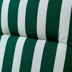 Gartenstuhl-Auflagen| Hochlehner-Auflage Kreta 50 x 123 cm Grün