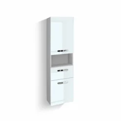Badschränke|Pelipal Hochschrank 7005 Weiß