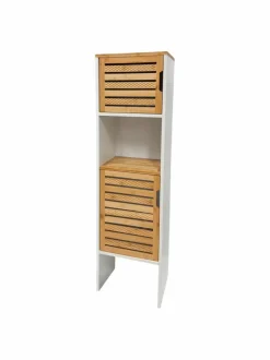 Hölscher Badschränke-Hochschrank Bruce Bambus