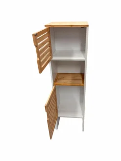 Hölscher Badschränke-Hochschrank Bruce Bambus