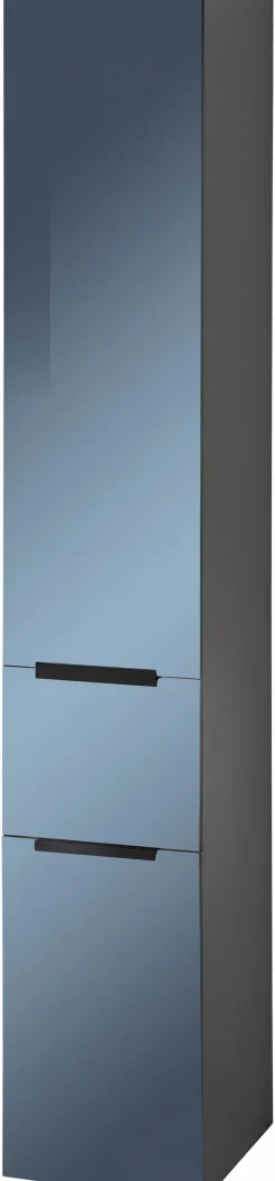 Pelipal Badschränke-Hochschrank Leonardo Living Metallic