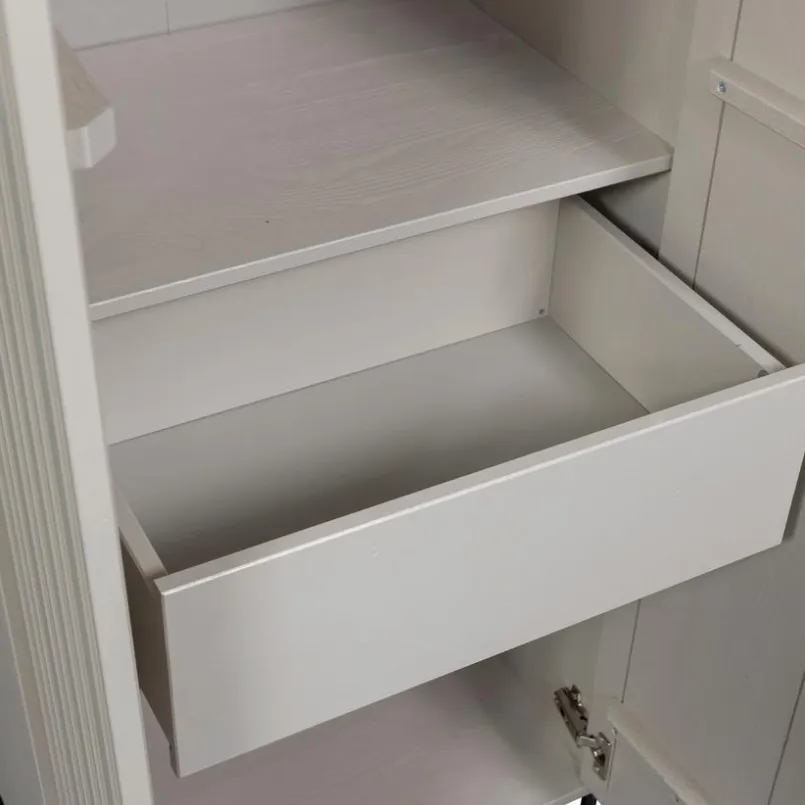 Kommoden-Hochschrank New Gravure Grau
