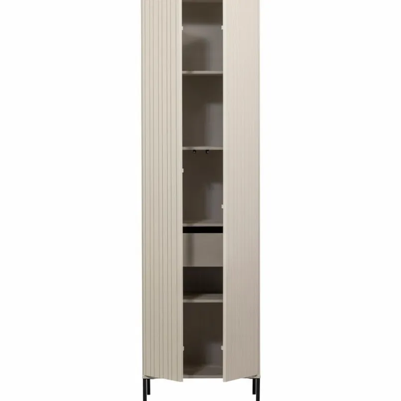 Kommoden-Hochschrank New Gravure Grau