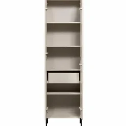 Kommoden-Hochschrank New Gravure Grau