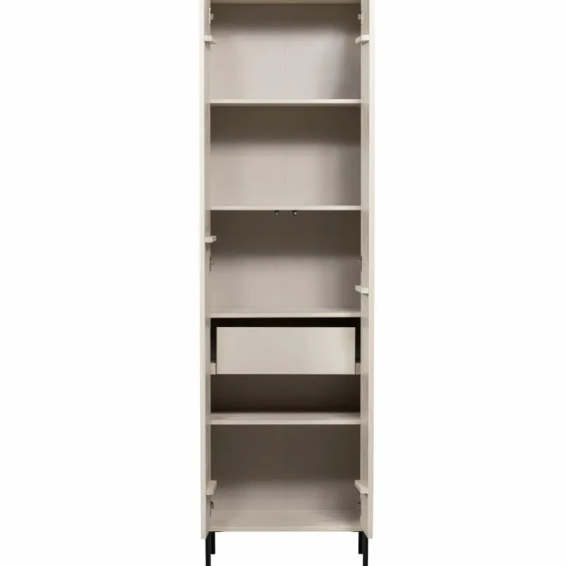 Kommoden-Hochschrank New Gravure Grau