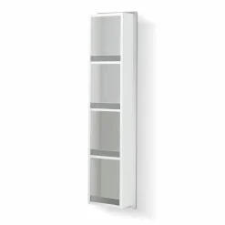 Puris Badschränke-Hochschrank-Regal c!mano Weiß