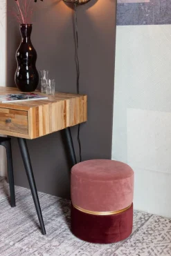 Hocker & Poufs|Zuiver Hocker Bubbly Candy Rosa