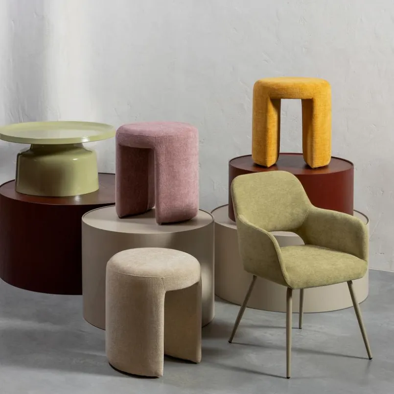 Hocker|DAHEIM Hocker Charlie Blush