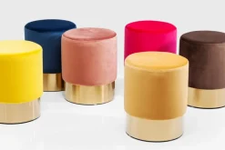 KARE DESIGN Hocker|Hocker & Poufs-Hocker Cherry Hellgrau