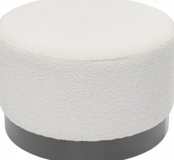 Hocker & Poufs|KARE DESIGN Hocker Cherry Boucle 86899 Creme