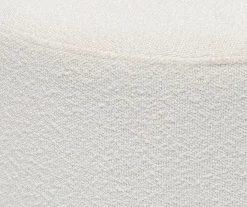 Hocker & Poufs|KARE DESIGN Hocker Cherry Boucle 86899 Creme