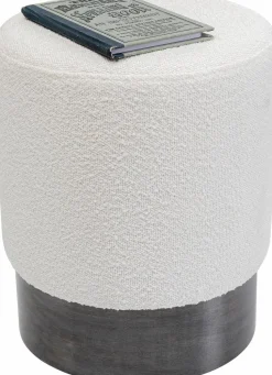 Hocker|Hocker & Poufs|KARE DESIGN Hocker Cherry Boucle 86900 Creme