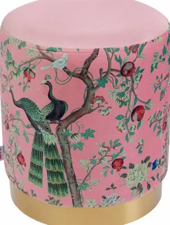 Hocker Cherry Peacock 86354<KARE DESIGN Clearance