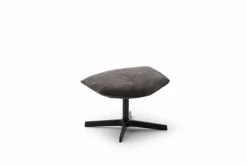 RAUM.FREUNDE Hocker & Poufs-Hocker Helge Dunkelgrau