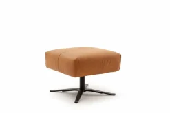 SCHÖNER WOHNEN-Kollektion Hocker & Poufs-Hocker Lineo Cognac