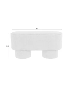 Hocker & Poufs|Zuiver Hocker Marcos Rot