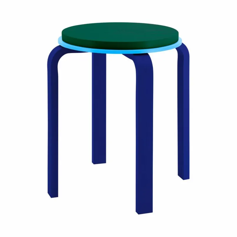 Hocker & Poufs|Remember Hocker Max Ø 40 cm Blau