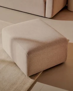Kave Home Hocker & Poufs-Hocker Neom Beige