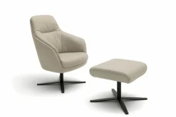 Hocker & Poufs|SCHÖNER WOHNEN-Kollektion Hocker Sky Light Grey