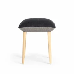 Mobitec Hocker-Hocker Soft Anthrazit / Grau