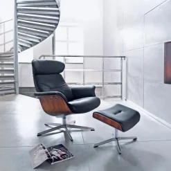 Conform Hocker & Poufs-Hocker Timeout Black