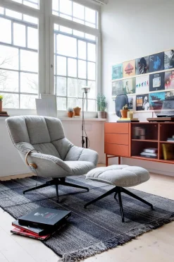 Hocker & Poufs|RAUM.FREUNDE Hocker Unn Hellgrau