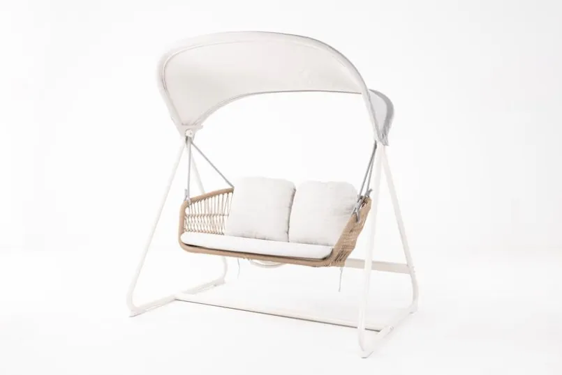 Hängesessel|Segarda Hollywoodschaukel Mykonos Ivory