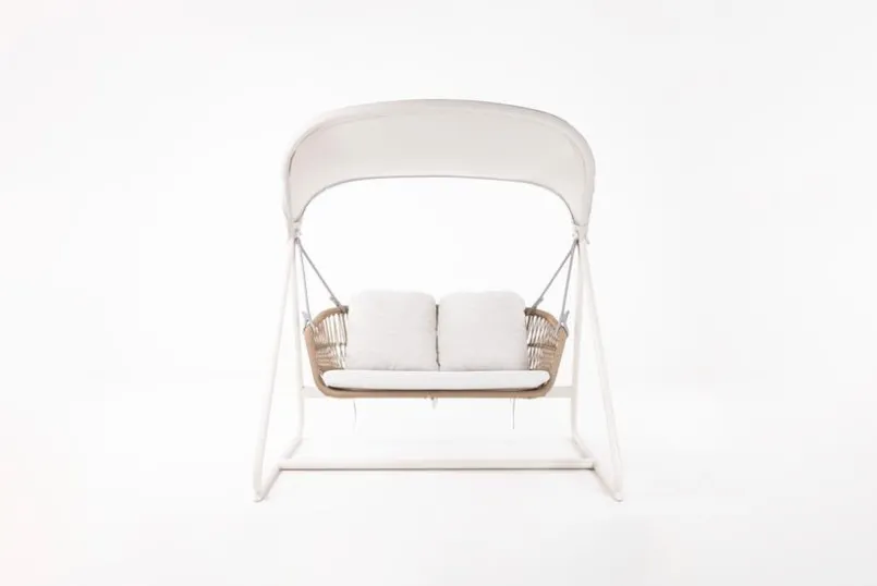 Hängesessel|Segarda Hollywoodschaukel Mykonos Ivory