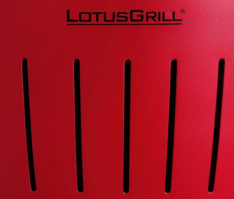 Holzkohlegrills|LotusGrill Holzkohlegrill Lotus Grill S Ø 30 cm Rot