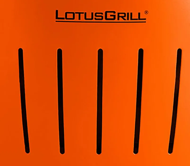 Holzkohlegrills|LotusGrill Holzkohlegrill Lotus Grill S Ø 30 cm Orange