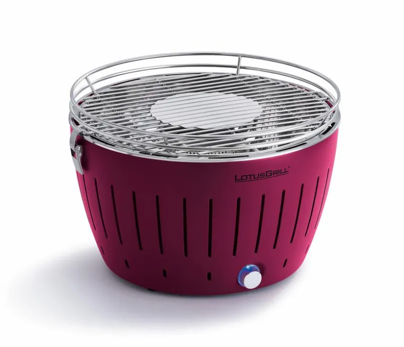LotusGrill Holzkohlegrills-Holzkohlegrill Lotus Grill Classic Ø 35 cm Lila