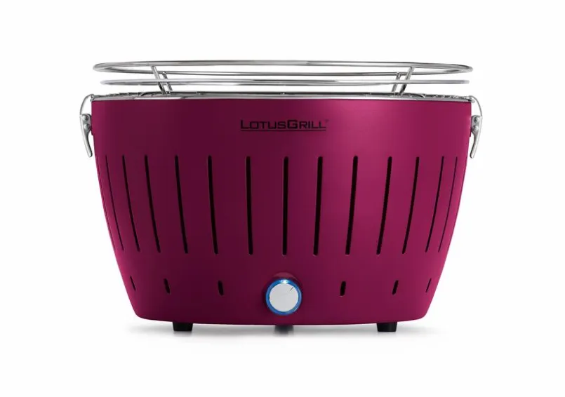 LotusGrill Holzkohlegrills-Holzkohlegrill Lotus Grill Classic Ø 35 cm Lila