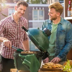 Big Green Egg Holzkohlegrills-Holzkohlegrill Set MiniMax Grün