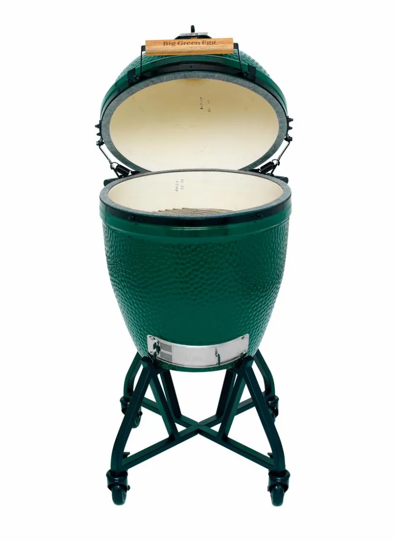 Big Green Egg Holzkohlegrills-Holzkohlegrill Set Large Grün
