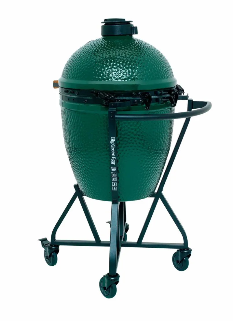 Big Green Egg Holzkohlegrills-Holzkohlegrill Set Large Grün