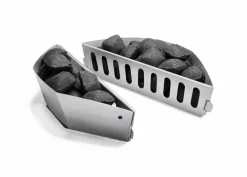 Holzkohlehalter 2er Set Zubehör<Weber Hot