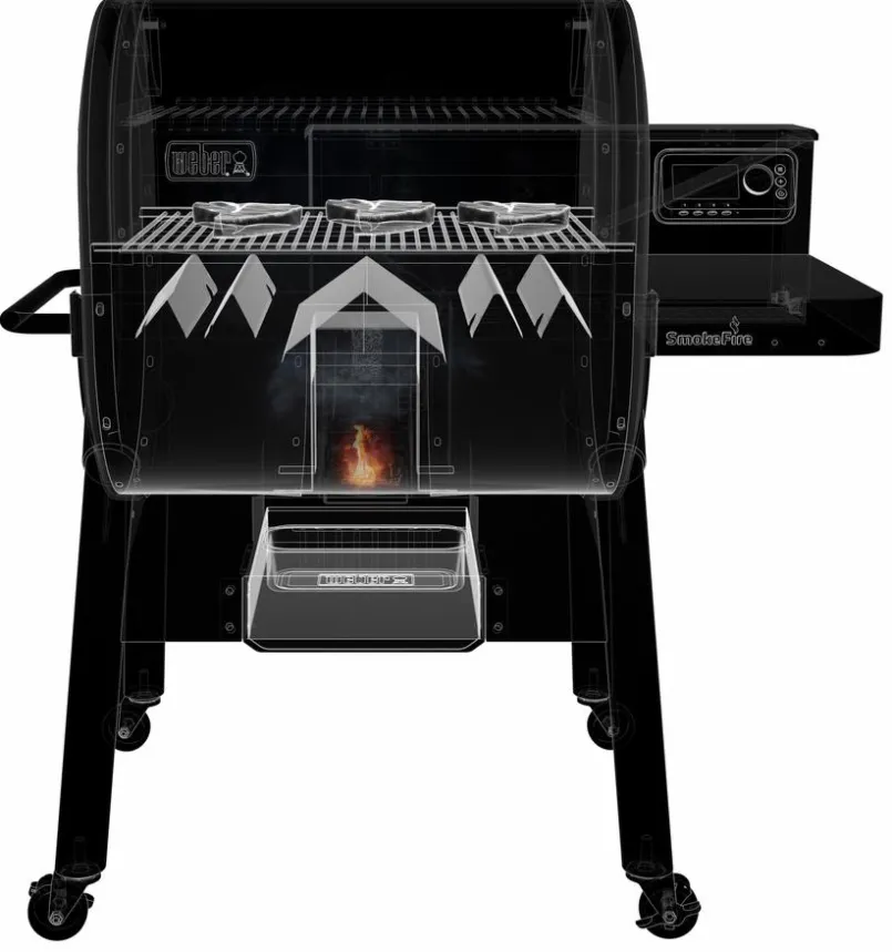 Holzpelletgrill Ex4 GBS Smoke Fire<Weber Online